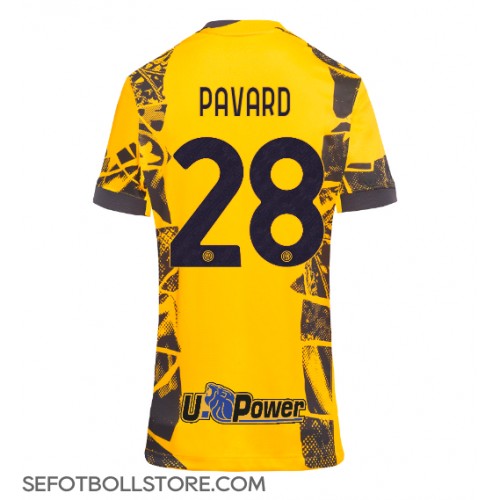 Inter Milan Benjamin Pavard #28 Replika Tredje Tröja Dam 2024-25 Kortärmad